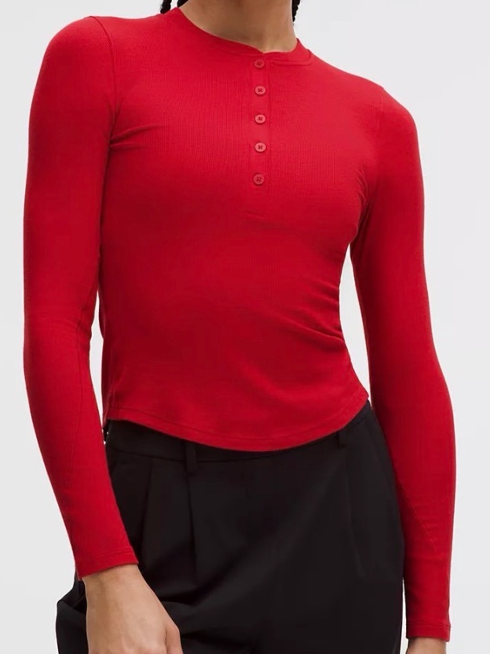 Lululemon Hold Tight Long-Sleeve Henley